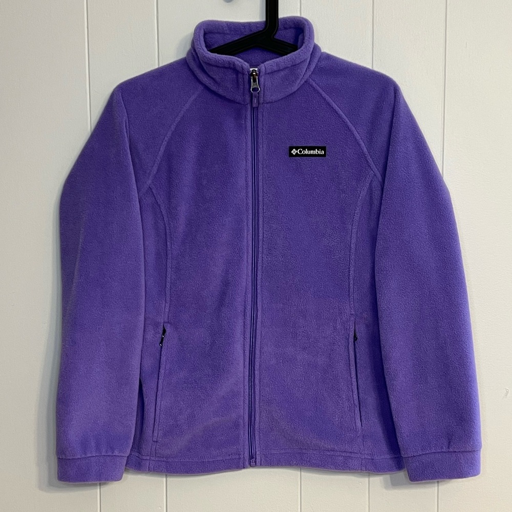 Columbia Women's Benton Springs Full Zip‎ Fleece Jacket Size L